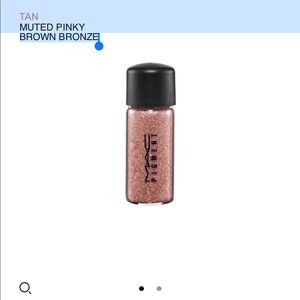 Mac Pigment Glitter Tan / Gold